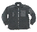 Fleece-Jacke,mit Reißverschluss schwarz neu