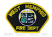US Abzeichen Firefighter - West Memphis