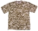 US T-Shirt, halbarm, digital- desert, 170g/m²